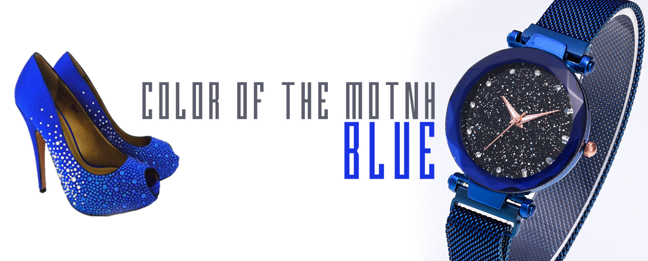 Color of the month Blue