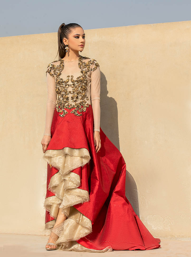 Model Shoot of Areeba Tariq for Fashion_Collection_Glam_Up