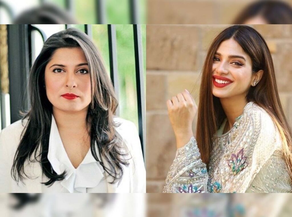 Sonya Hussyn calls Sharmeen Obaid Chinoy out for pulling her down for old comments on Mahira Khan