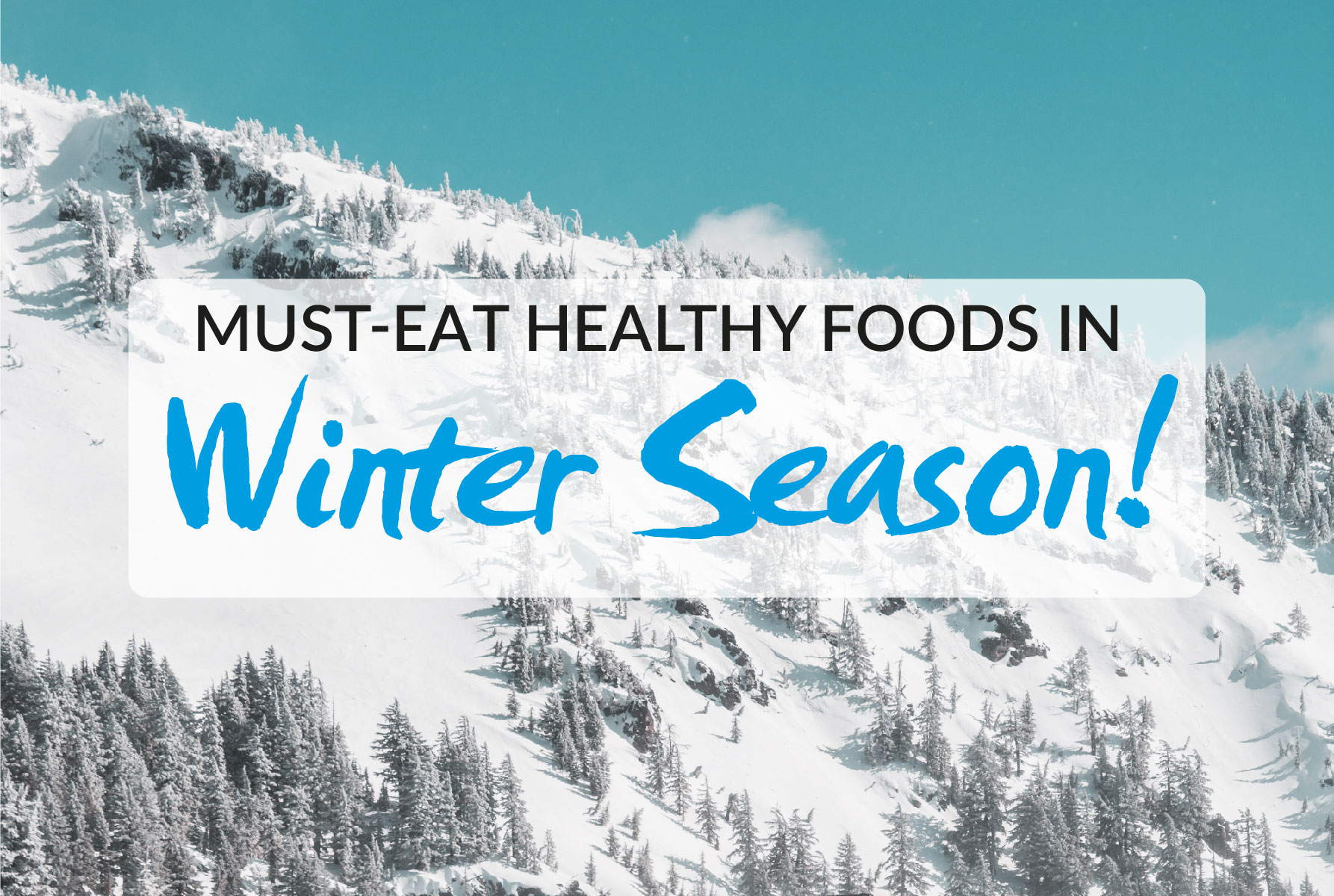 healthy foods for winter season!
