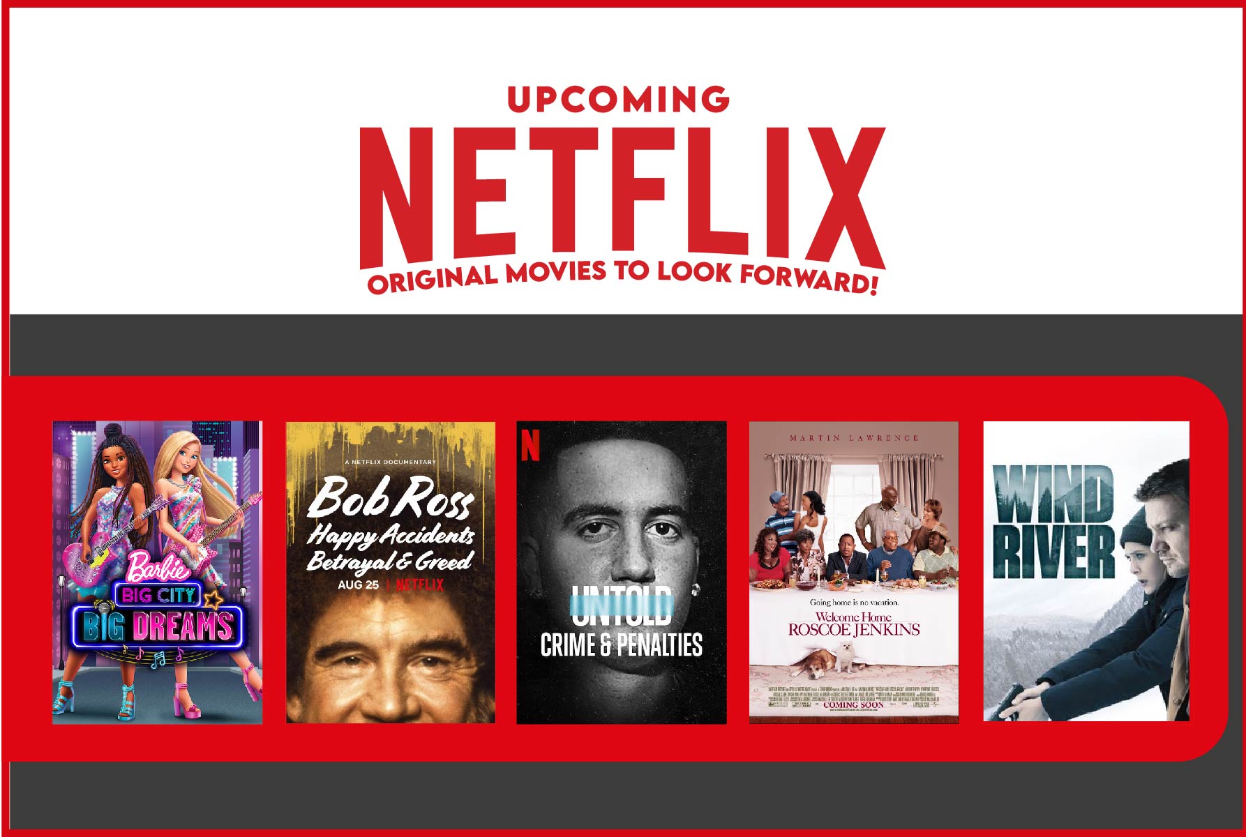 Movies on Netflix Right This month